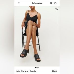 Reformation | Platform Sandal Mia